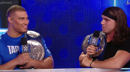 lambchopviking:  get you someone that looks at you the way how jason jordan looks at chad gable