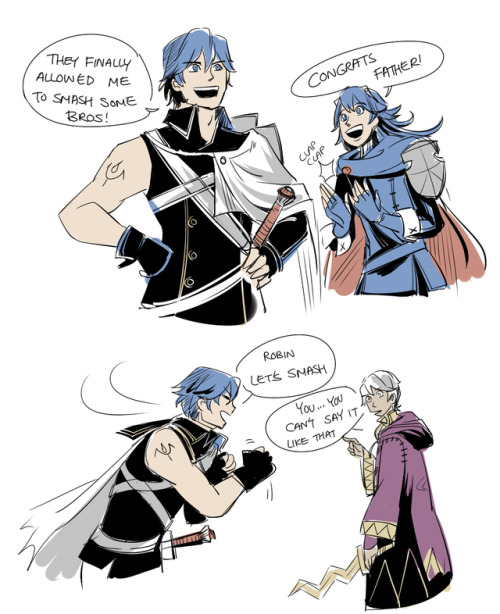 undead-cypress: You know how dads never use the terminology right? Good thing Lucina doesn’t care