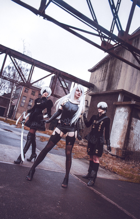 Nier: Automata photosetA couple of photos from our Nier: Automata photoshoot a little while ago!I&rs