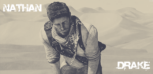   Uncharted meme: nine characters: 2|9 - Nathan Drake            