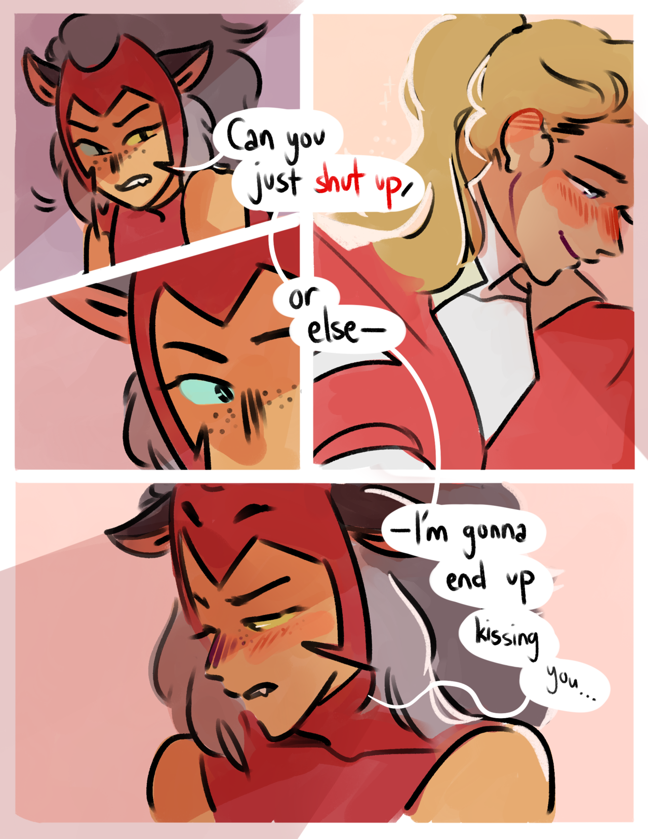 doodlefox2:do we all agree that catra is a disaster gay