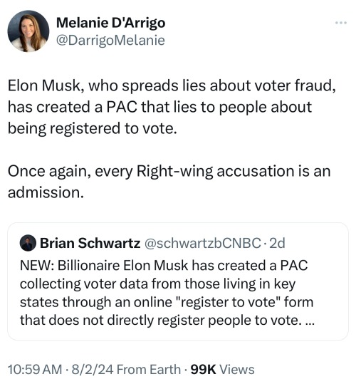 The Website Says It Will Help The Viewer Register To Vote. But Once A User Clicks Register To Vote, The