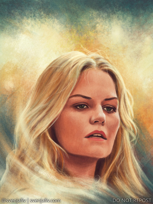 “We did it…”An Emma portrait to match this one of Killian!  Please don’t tweet or repost this