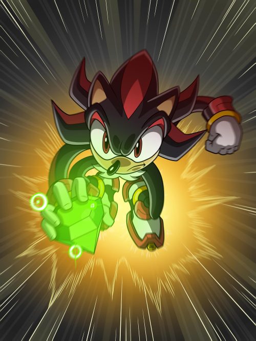 Shadow the Hedgehog is the ultimate life form, created by Professor Gerald Robotnik, the evil Eggman