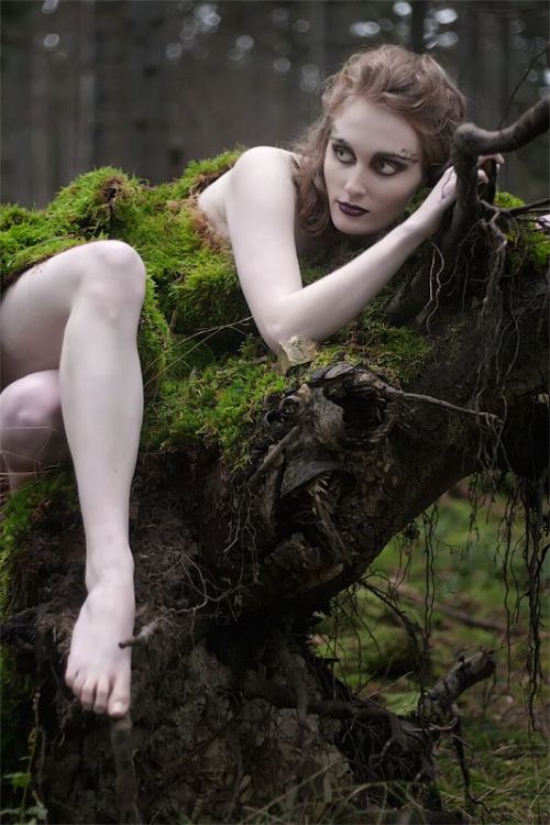 ballerinabondagefairies:  Moss Woman || Kyle Tunney {Glendalough, Wicklow, Ireland} whimsicalnothing / loungeoflust