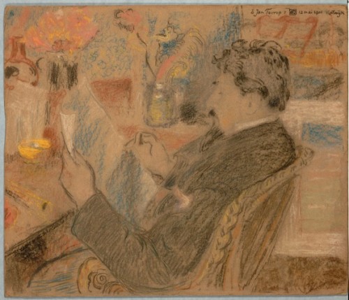 Portrait of Jan Toorop, Georges Lemmen, 1901, Modern and Contemporary ArtBequest of William S. Liebe