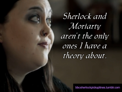 &Amp;Ldquo;Sherlock And Moriarty Aren&Amp;Rsquo;T The Only Ones I Have A Theory About.&Amp;Rdquo;