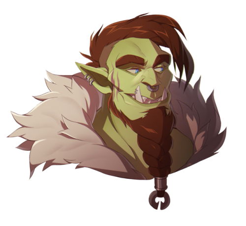 rimebane: Headshot commissions! For enrothemutt on twitter and @orcdorc 