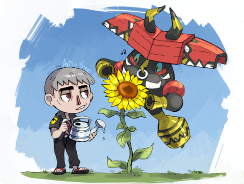 artsy-theo:Sunflower care