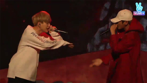 airenawonderland: And finally, Taehyung’s wish came true because not only did he get to rap C
