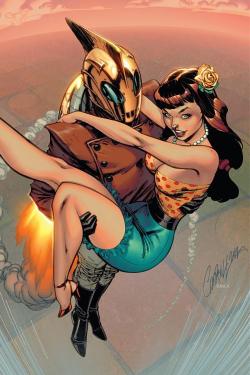 artverso:  J.Scott Campbell - Rocketeer 