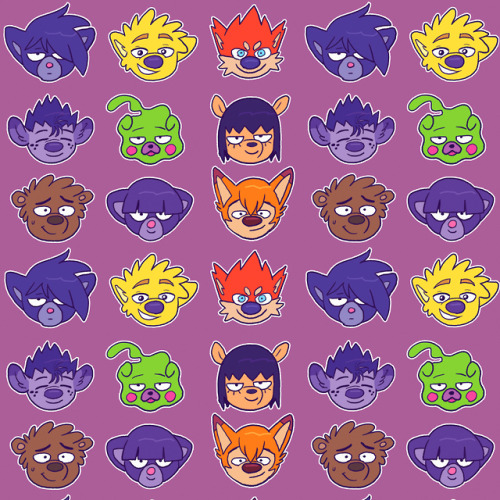 Little pattern I made for my MP100 comic. Just ordered all copies!! They will ship out early Novembe