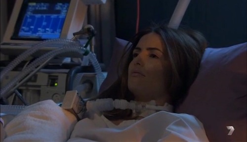 Home and Away - Leah in hospital