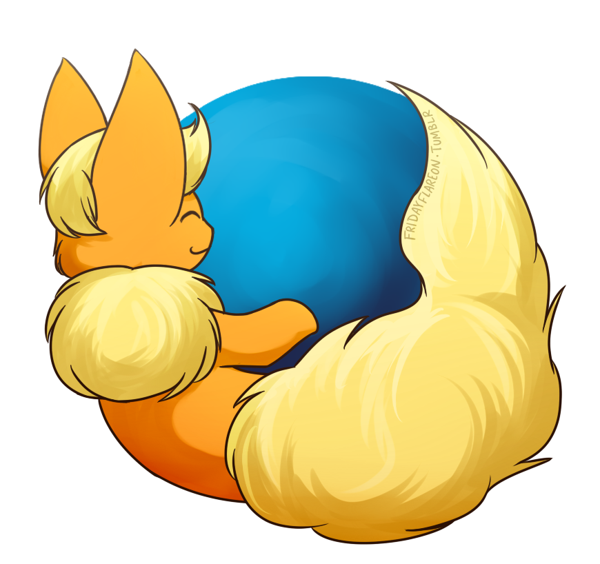 fridayflareon:switch to Mozilla Fire Poof today x3