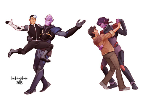 kickingshoes: kickingshoes: Once upon a time, back during the second season of Voltron, we drew Sh