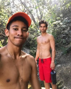 Keiynan Lonsdale & Derek Fallon