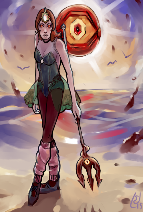 thelukejosef:  I wanted to try drawing a homeworld Pearl