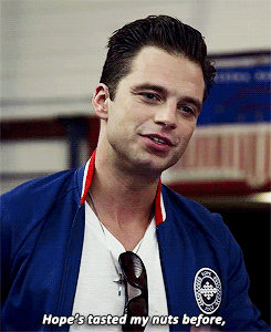 sebastiianstan: And if you’re lucky, i’ll let you taste my nuts. 