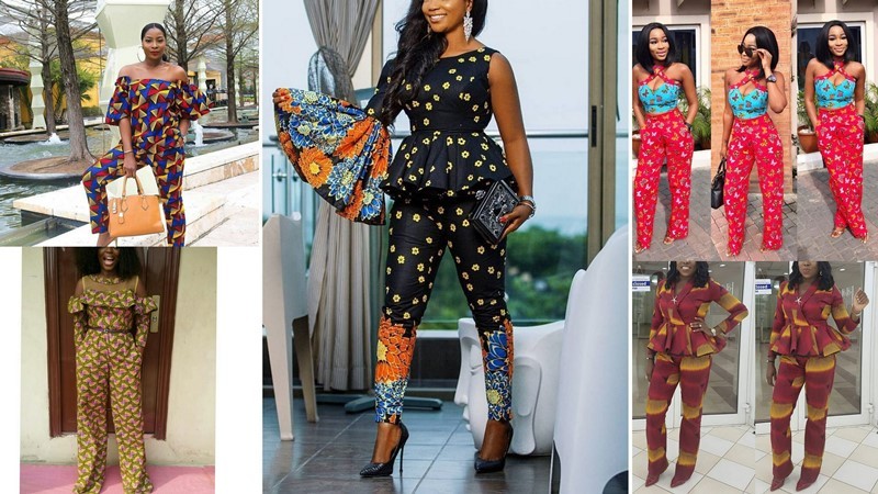 ankara trouser and blouse styles