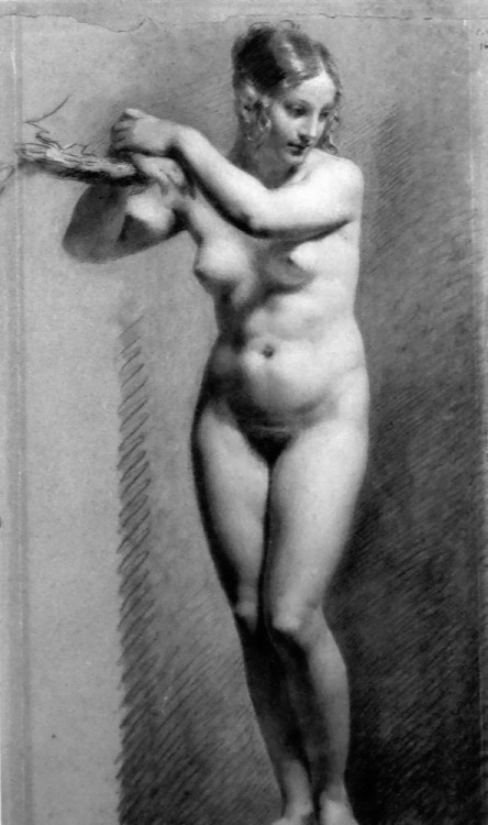 Female Nude Bound, 1800, Pierre-Paul Prud'honMedium: chalk,charcoal,paper