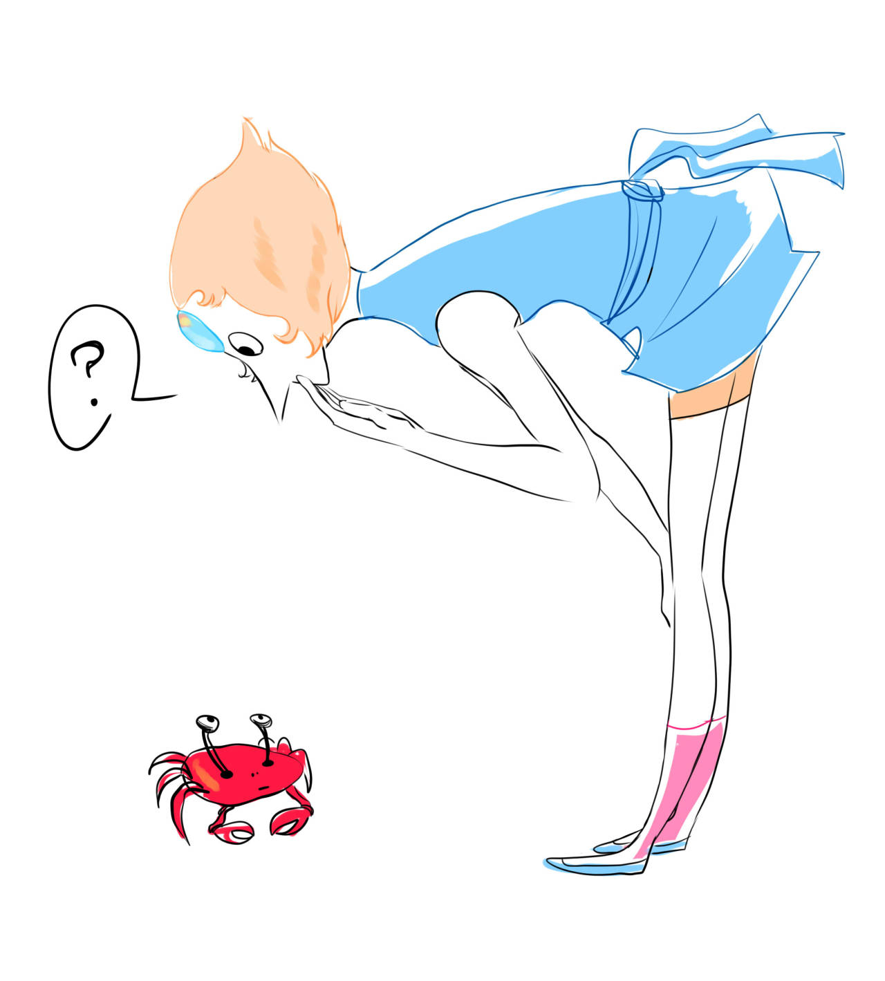 spookyplover:  Quick doodle of Pearl before i work on a painting :^D