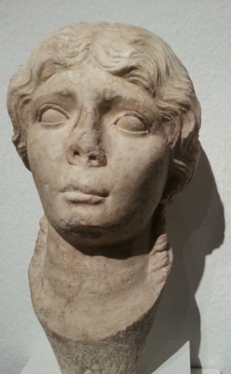 Marble busts of two unknown Roman womenFound in Pula, Croatia1st century AD