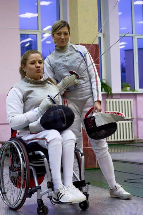 More Rio Paralympians.Vanessa Low, DAK from GermanyGiusy Versace DBK from Italy (those are her Wonde