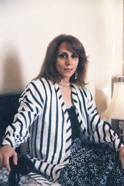 fayrouz:    Fairuz in her Raouché house, Beirut 1987.