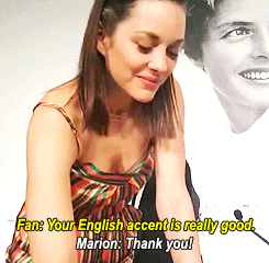 Marion Cotillard being an idiot at the 68th Cannes Film Festival (x)