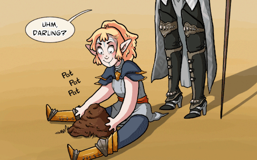 thecopperkidd:It’s a banana on a stick, Vivienne! A BANANA ON A STICK!!!