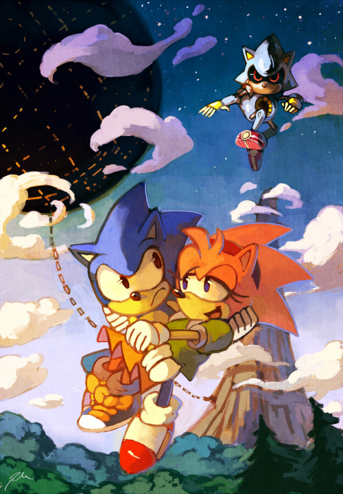 bluekomadori:Today is the 20th anniversary of the release of Sonic CD! :D Yay!Happy birthday Amy &am