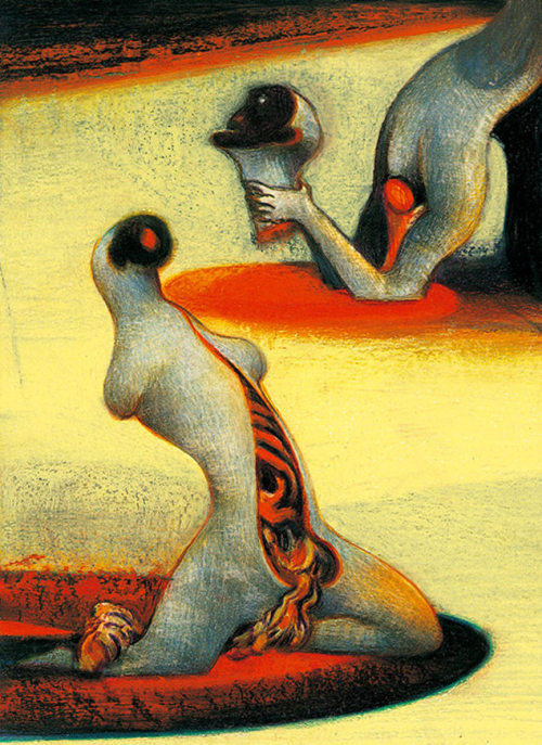 floserber:Lorenzo Mattotti, La Divina Commedia, L’Inferno, 1999