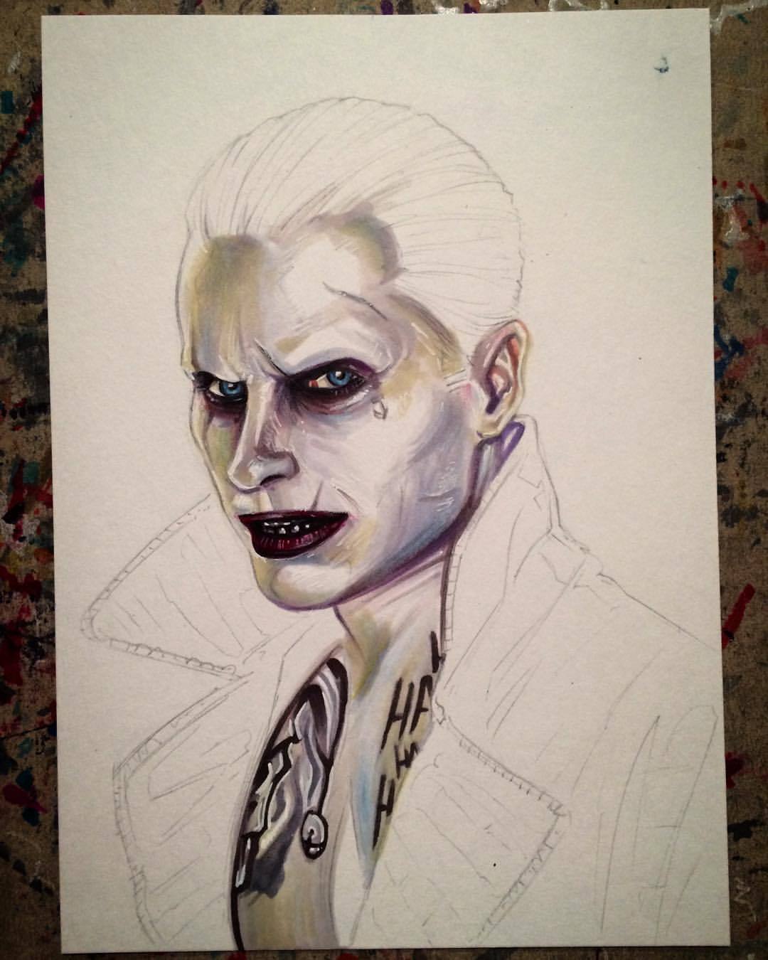 Heath Ledger Joker Drawings for Sale  Fine Art America