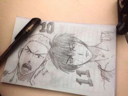 msadagal:  SLAM DUNK sketches The last pic