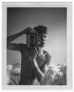 thobias:self-portrait march 2015 (polaroid