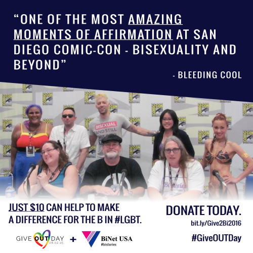 August 2nd is Give OUT Day in the USA, the annual online fundraising day for the LGBTQ communit