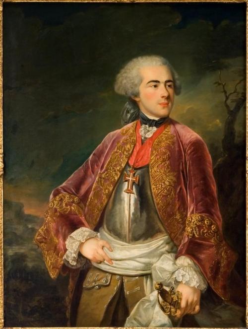 Carle Vanloo (French; 1705–1765)Chevalier Louis Eusèbe de MontourOil on canvas, ca. 1730The John and