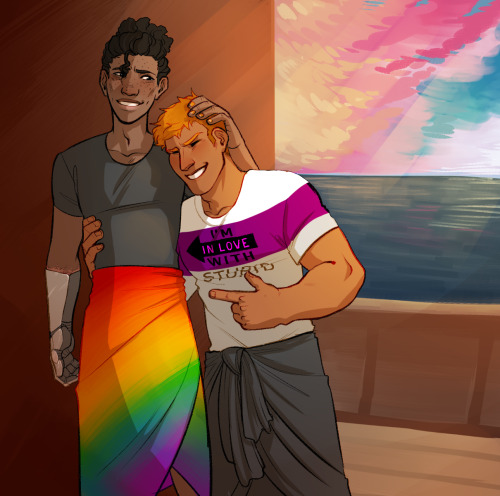 boatboys:mirrorstone:boatboys:It hasn’t been pride month for like two weeks but I was rereading our 