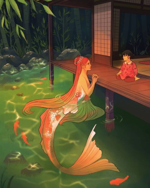 thecollectibles:Mermay 2021 byHannah Alexander