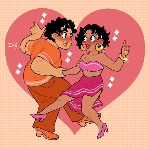 orquidia:   I drew betty boop and her butch girlfriend  