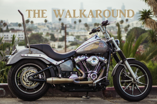 freewheelen: THE WALK-AROUND: She’s Complete!Paint: Sandblasted Steel w. Retro H-D Decal by Th