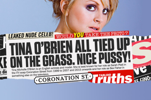 (via Leaked! Tina O'Brien All Tied Up, Legs Wide Open On The Grass!)