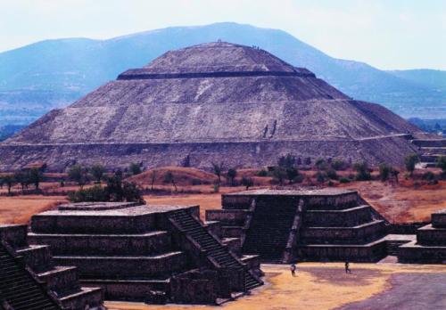 mertseger:Pyramid of the Sun, Teotihuacan, Mexico. The holy city of Teotihuacan (‘the place where the gods were created’) is situated some 50 km north-east of Mexico City. Built between the 1st and 7th centuries A.D., it is characterized by the