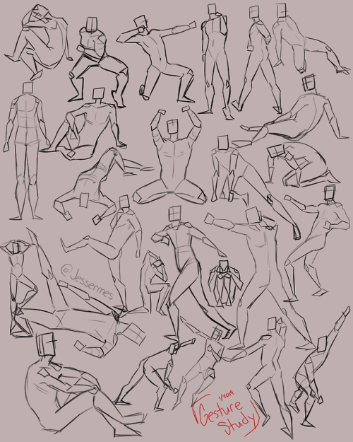 Gesture studies from yesterday and today!