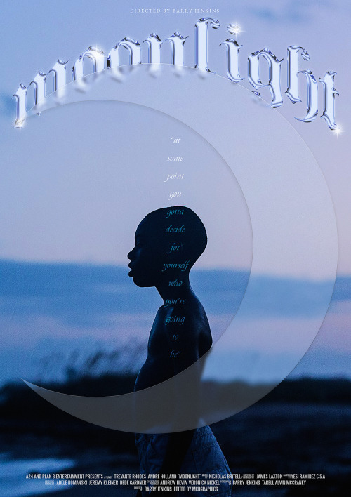 MOONLIGHT (2016) dir. Barry Jenkins(you can find this poster on my store graphicdmstore)