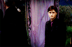 acciomychildhood:  the golden trio + formal wear 