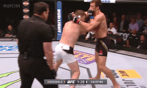 ildirigente:  Michael Bisping shocks the world with 1st-round KO of   Luke Rockhold