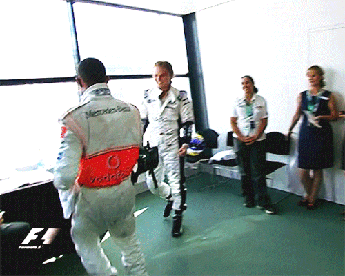 Nico's First F1 Podium At The 2008 Australian Grand Prix