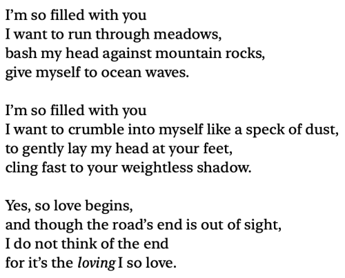 Forugh Farrokhzad, Tr. By Sholeh Wolpé, From “On Loving”, Sin