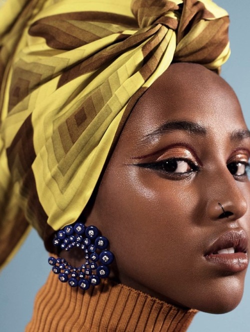 pocmodels:Asha Mohamud by Sharif Hamza for Vogue Arabia - May 2019 